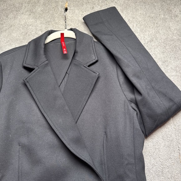 SPANX Jackets & Blazers - Spanx Women's‎ Black Tailored Blazer Asymmetrical Jacket Size Small Office Wear